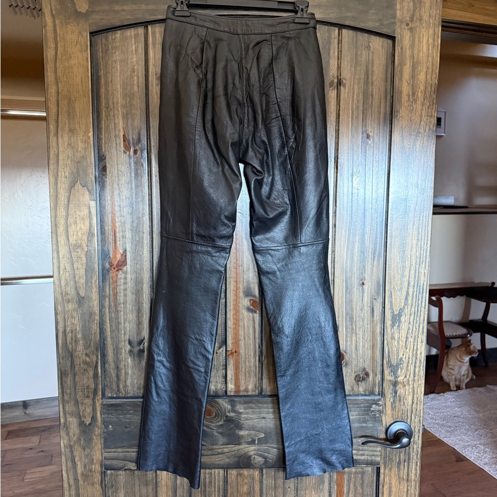 Wilsons Leather Maxima Black Leather Pants size 2